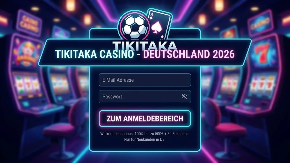 Registrierung mit Bonus